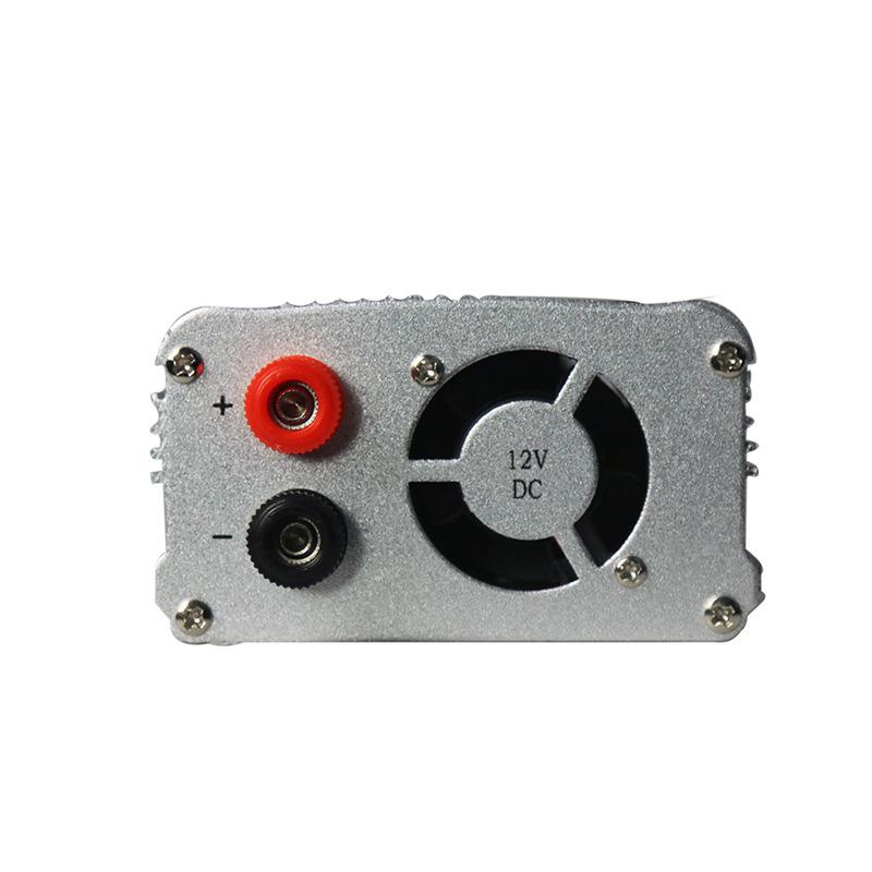 800W Car Inverter 12/24V to 110/220V Silver Power Converter