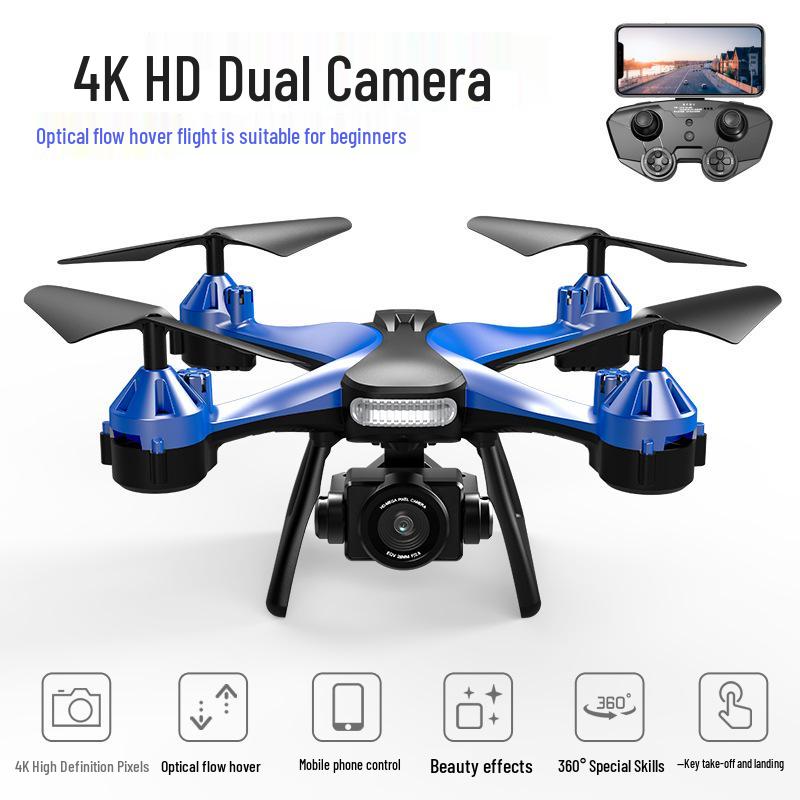 HD-Luftaufnahmendrohne: Pro Quadcopter Fernbedienung Trainingshubschrauber Spielzeug