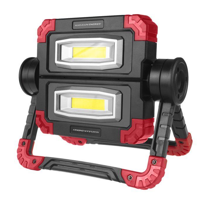Lampe de travail - maclean - mce439 - led cob - 300 lumens - 3 modes d'éclairage