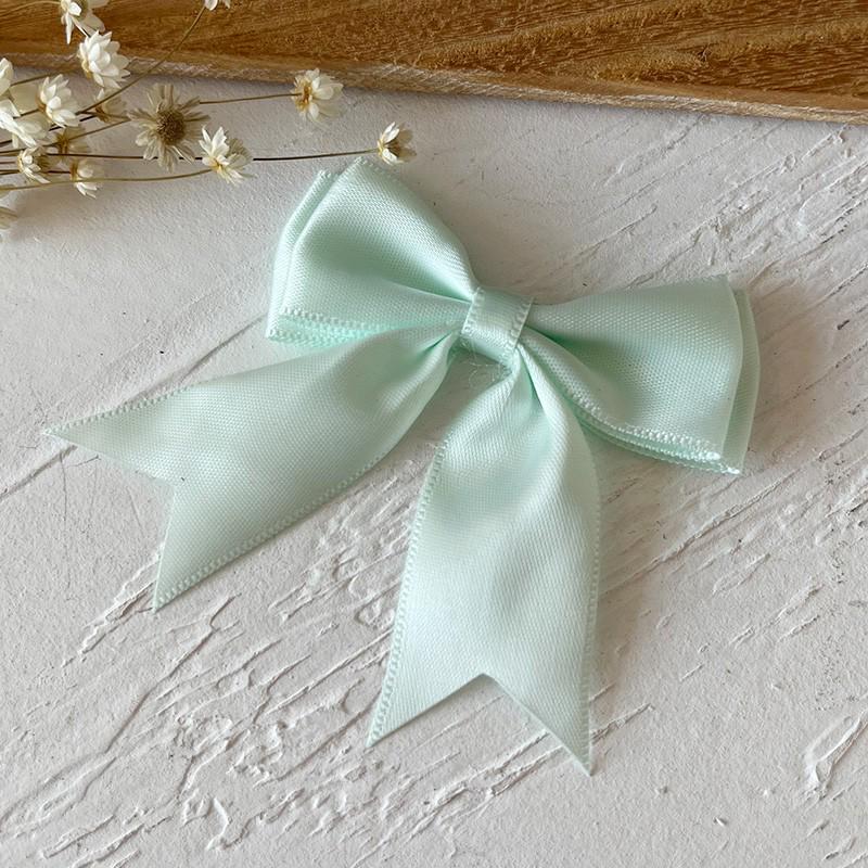 2.5cm Wide Handmade Ribbon Bow Knot for DIY Clothing & Hair Accessories, Card Holders, and Decorations