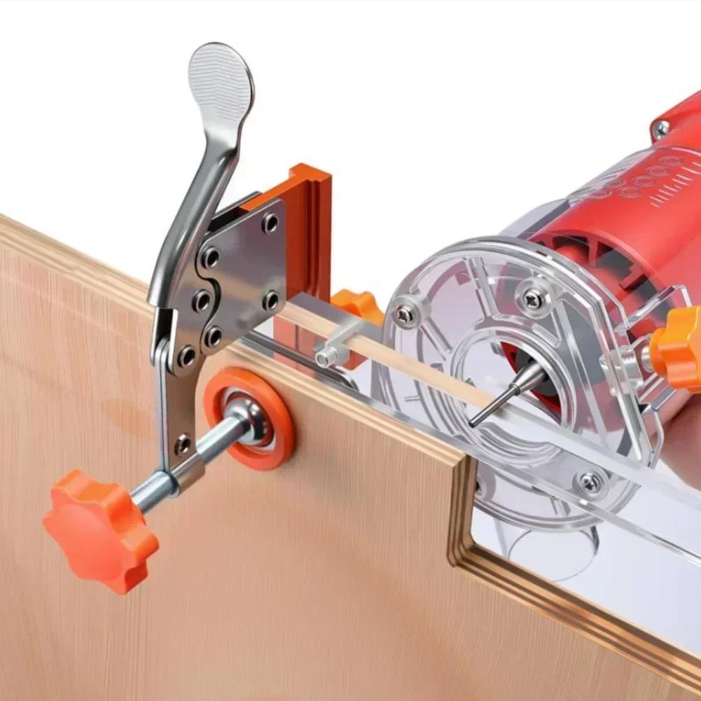 Woodworking Slotting For Mold Cabinet Door Auxiliary Tool Plate Clamp Drilling  For Power Tool Accessory