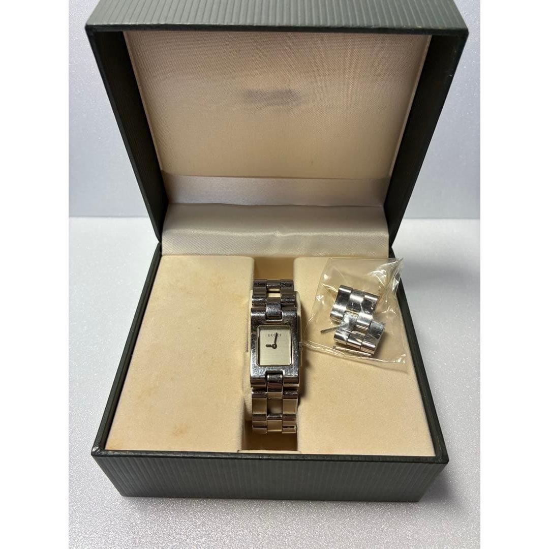 Used GUCCI Gucci ladies watch silver 2305L bracelet 1593