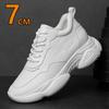 Lift Sneakers Men Elevator Shoes Height Increase Shoes for Men Height Increase White Shoes Black Shoes 7CM Plus Size Women 36-44