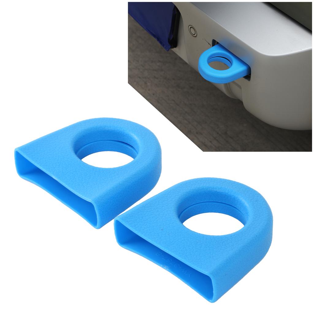 For Land Rover Defender 110 2020-2025 TPE Car Iron Tow Hook Rescue Rear Trailer Hook Protective Decorative Accessories