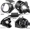 SANVI 2.5" Non-Destructive 40W Bi-LED Projector Headlights, 6000K Super Bright LED.