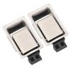 Pair of Toolbox Handle Latch Stainless Steel Flush Mount Fit Paddle Handle Latch for RV Boat Trailer