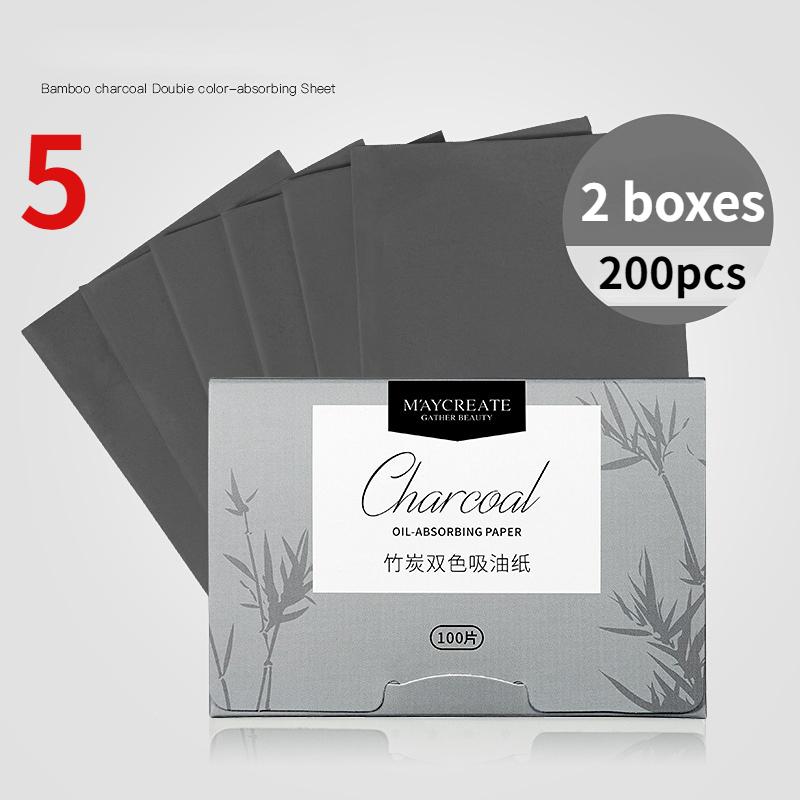 

200 шт. портативный экстрактор, промокательная бумага для лица, очищающие средства для мужчин и женщин, промокательная бумага для лица, инструменты для чистки лица 5-2 boxes