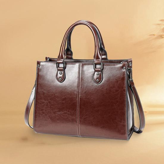 Women Hobo Handbag Tote Bag with Top Handle Faux Leather Shoulder Bag Crossbody Tote Purse with Removable Shoulder Strap for Work Travel
