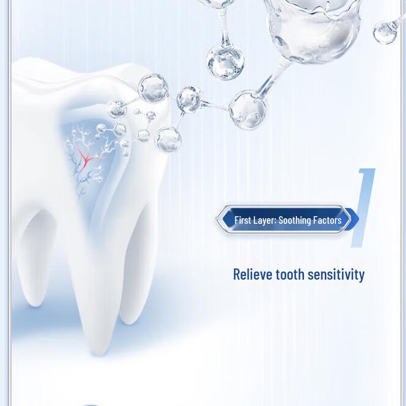 Lengsuanling Sensitive Whitening Zahnpasta 3er-Pack mit Mundspülung