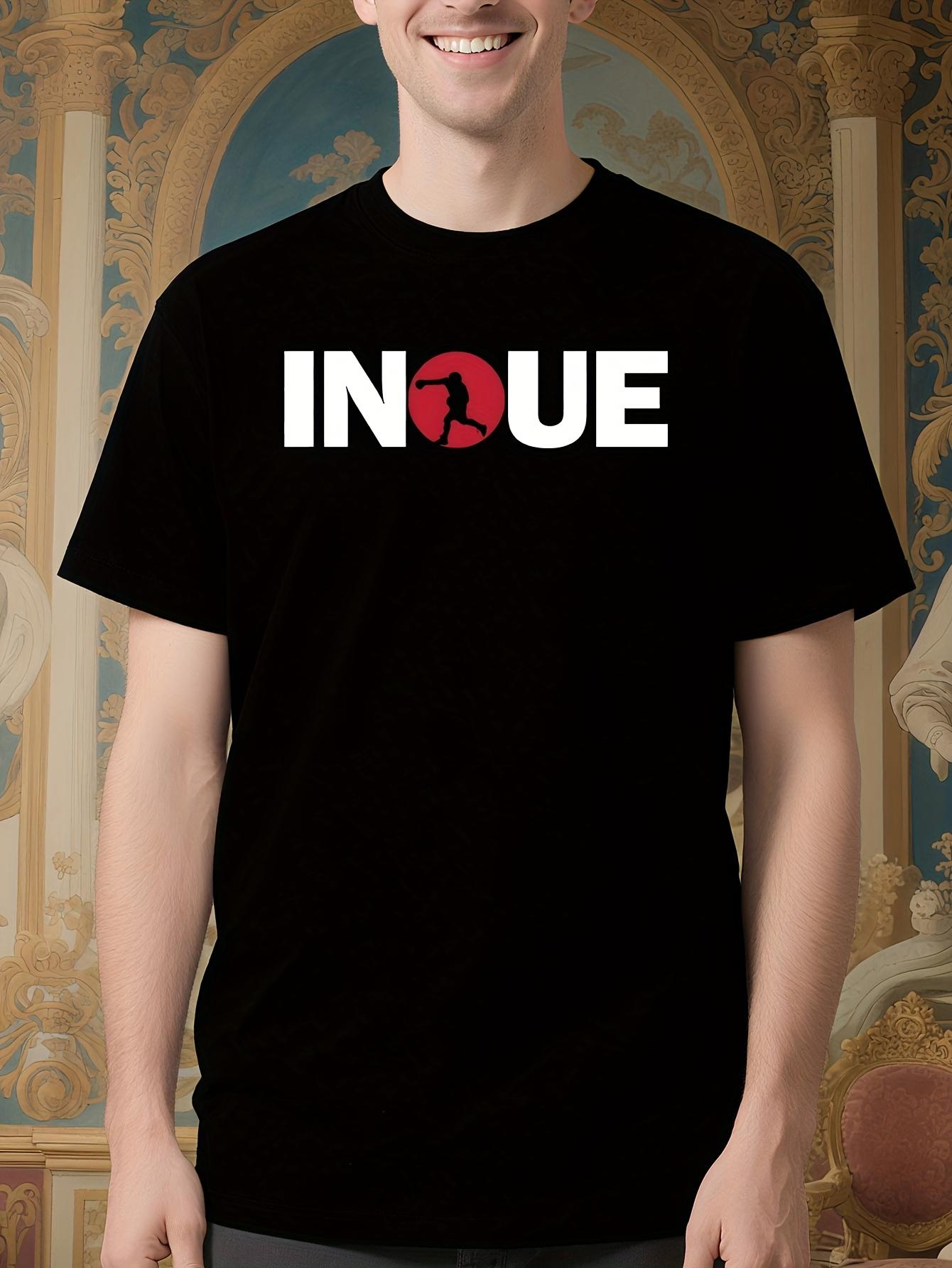 Naoya Inoue El Monstruo Black Tshirt - Regular Fit Crew Neck S