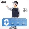 Boys' Cotton Spliced Long Sleeve T-Shirt