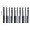 20-1PCS Hex Shank Drill Bit 60MM-150MM Magnetic Screwdriver Extended Link Screwdriver Head Holder Kit Rotary Tool Accessories