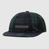 HBL Check Flat Brim Cap Green UR123CCP17