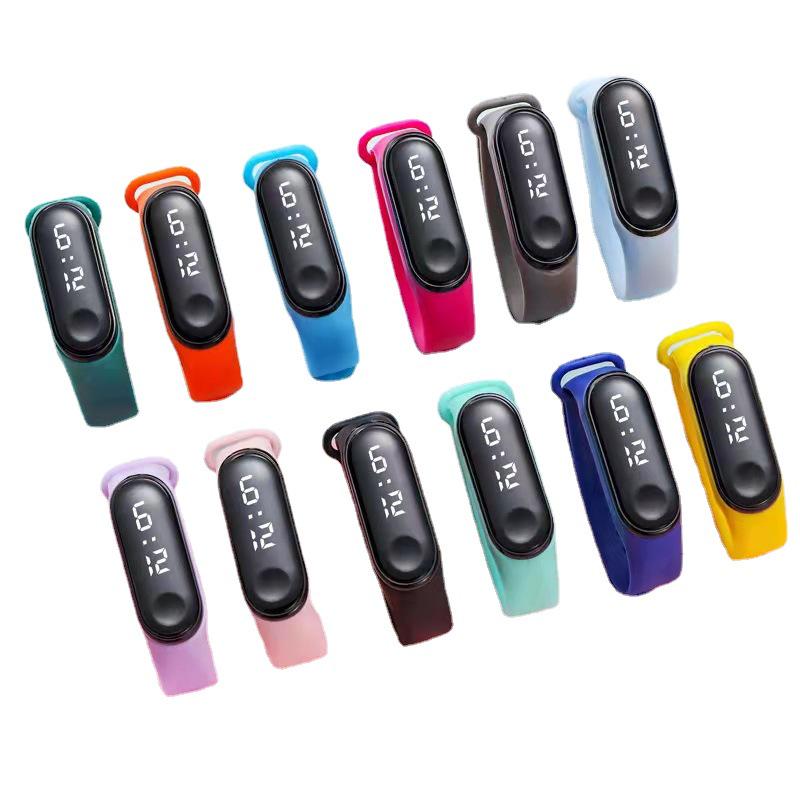 LED-Sport-Armbanduhr mit wasserdichter Digitaluhr für Kinder – Modell M3