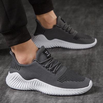 Fashion Shoes for Men Comfortable Breathable Casual Sneakers Men Lac-up Mesh Lightweight Walking Big Size Men's Running Shoes