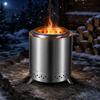 Smokeless Tabletop Fire Basin Heat Resistant Portable TwoLayer Design