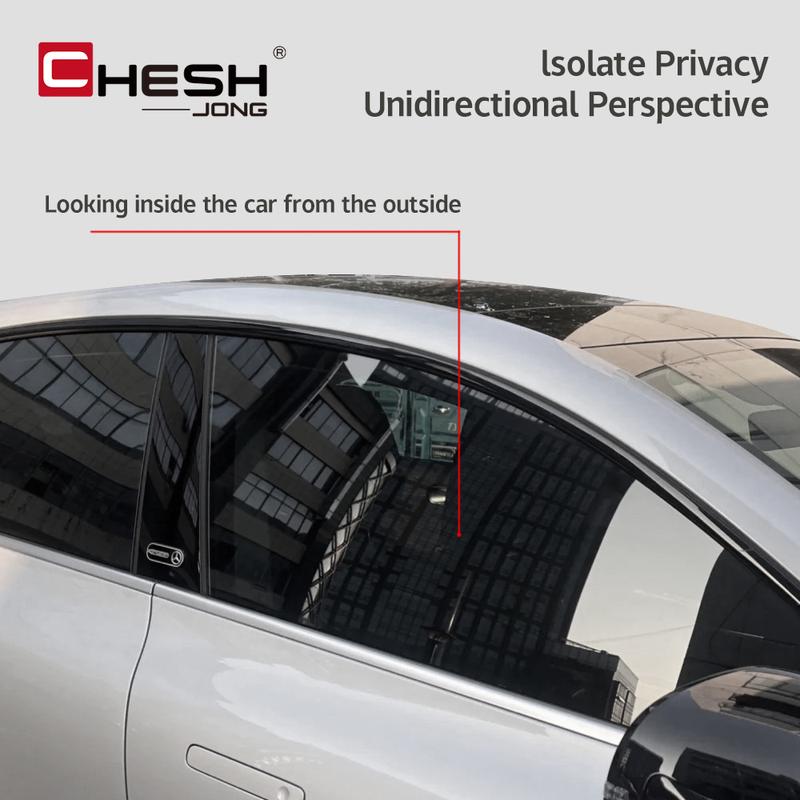 

50x300cm Black Car Window Tint Film Glass Sticker VLT 1%-50% Sun Shade Window Tinting Solar UV Protection Foils Sticker Films 5Percent