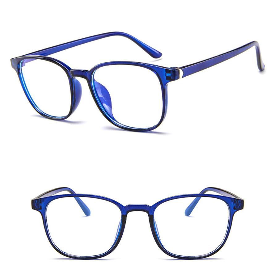 

Классические новые женские очки мужские очки с защитой от синего света модные персонализированные оправы для очков квадратные прозрачные очки унисекс темно-синий