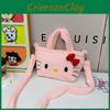 Cozy And Lightweight Plush Crossbody Bag For Kids Available In Soft Colors Cute Functional And