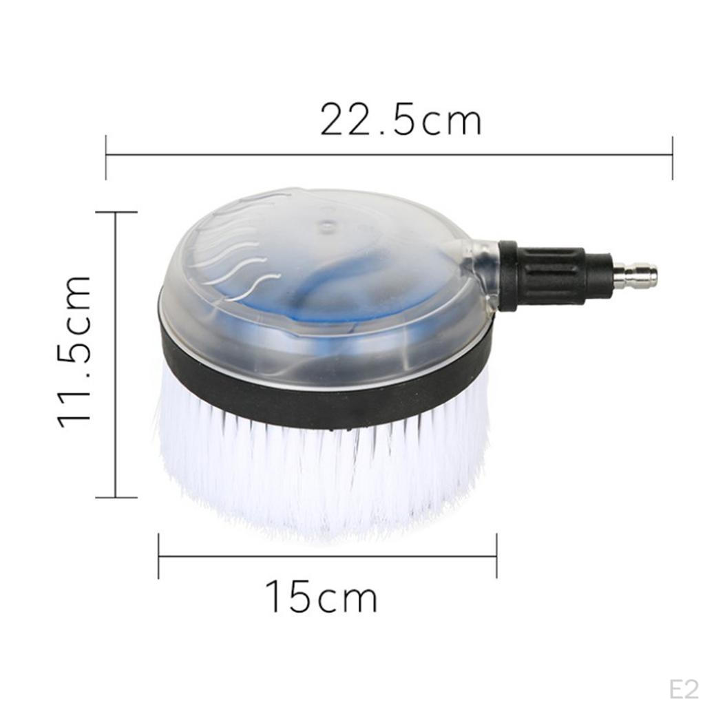 Car Rotating Wash Brush Sprayer Tool / 1/4" connect quickly