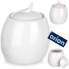 MONA Musica White Porcelain Sugar Bowl with Lid 240ml