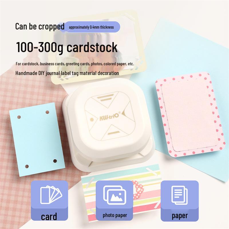 4-in-1 Card Making Punch & Embosser Tool