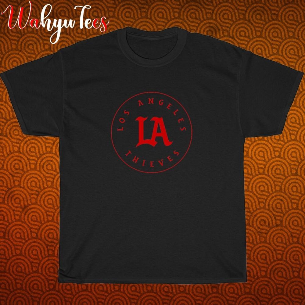 

New! La Thieves Logo Black Grey Navy White Size S-5XL Unisex T-Shirt L