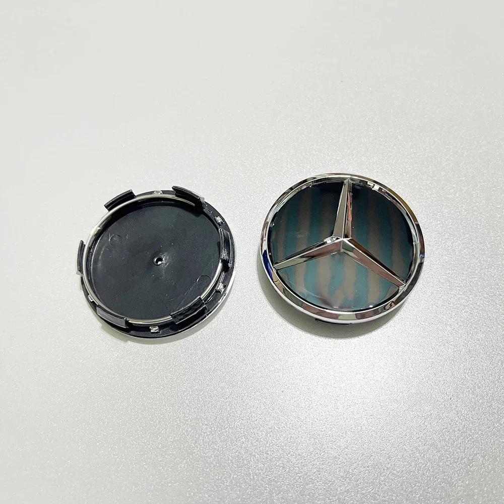 

4pcs 75mm Car wheel Hub Cap Emblem badge logo for Mercedes Benz A B C E Class CLA GLC W205 W212 W213 W176 W177 X253 W117 W204