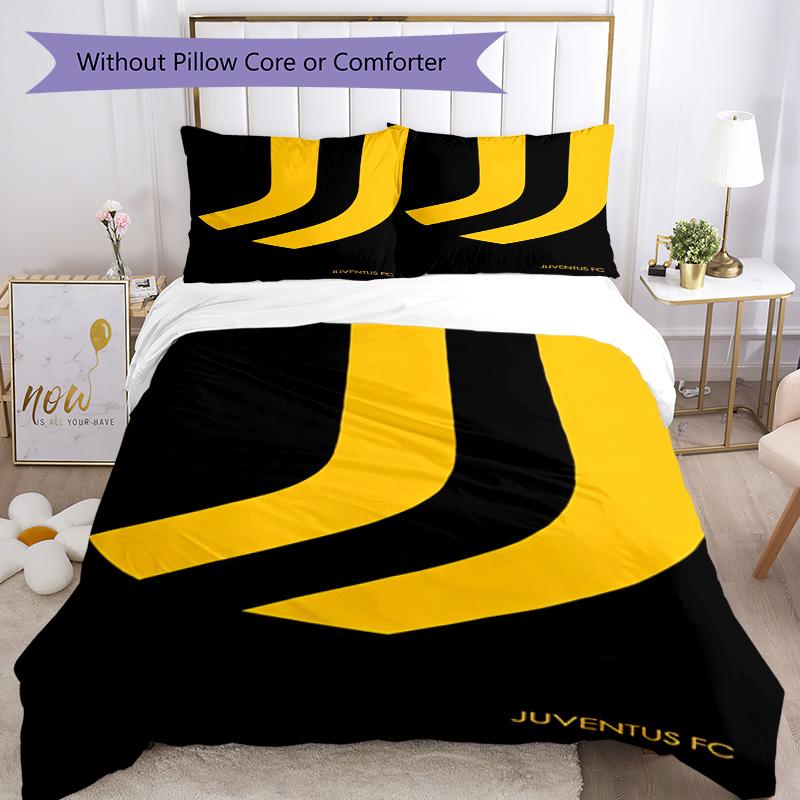Juventus Bedding Set Breathable Duvet Cover With Pillowcases Home Decoration Birthday Gift