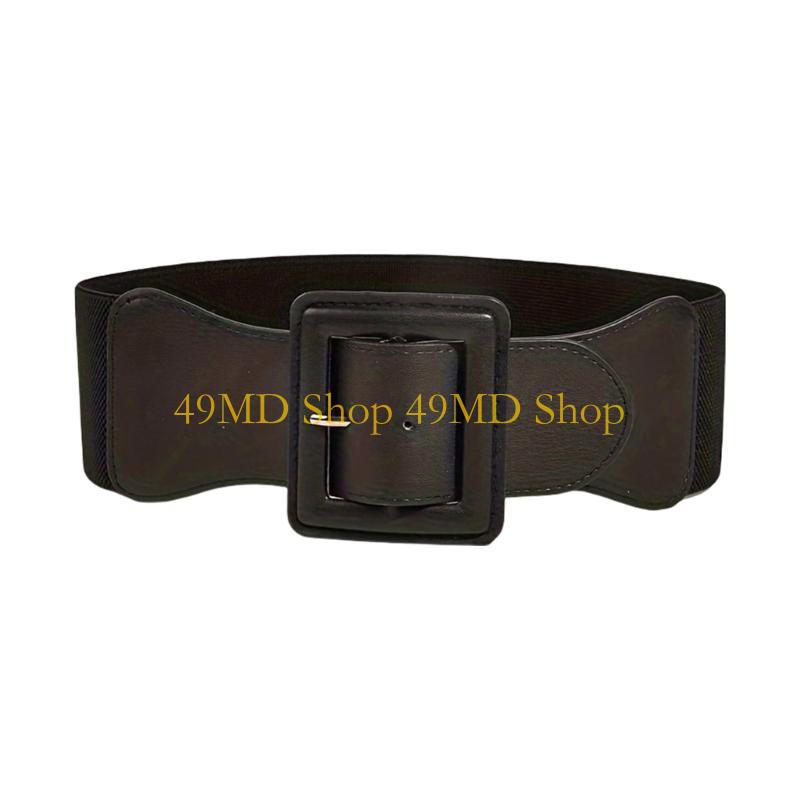 49MD Waist Belt Underbust Glitter Buckle Punk Chain Costume Belt for Wrap Dress Waist Belt for Suit Skirt Jeans Jewelry
