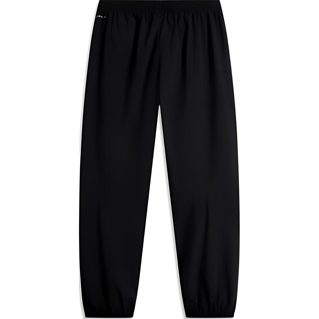 Li Ning Anti-Five Series Comfortable Casual Letter Sports Long Pants Men Bottoms Black AYKU135-1