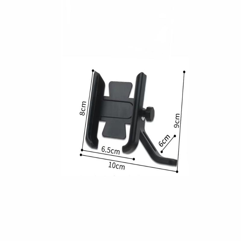 Full Metal Shockproof Motorcycle Phone Holder For Bike Navigation