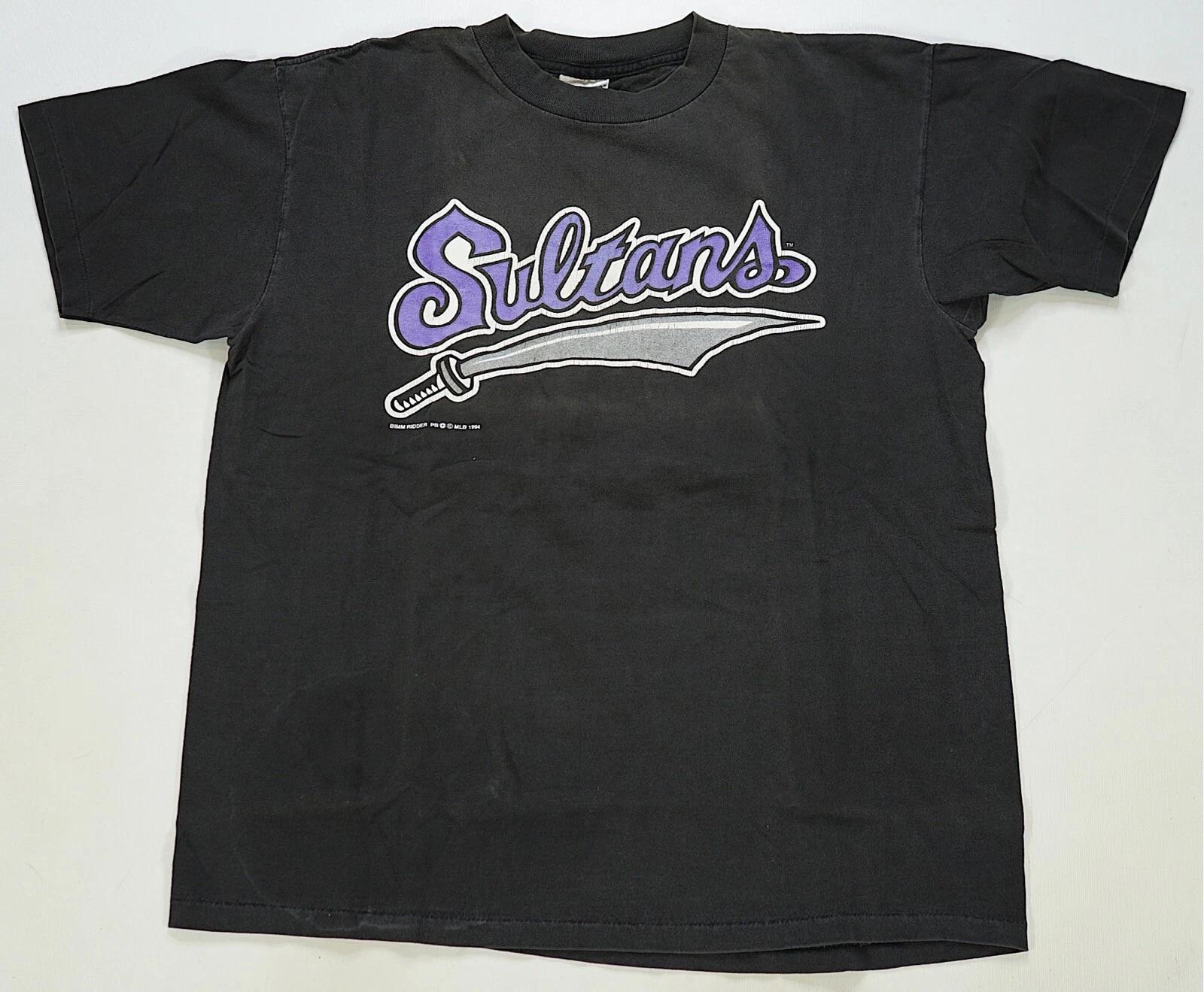 Редкая винтажная футболка ONEITA Springfield Sultans Minor League Baseball 1994 90-е L L