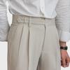 British Men's Casual Retro Anti-Wrinkle Nine-Point Trousers