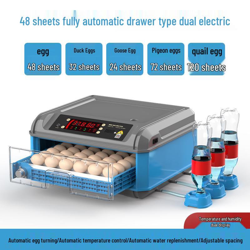 Luding Smart Automatic Egg Incubator for Small Eggs - Compact Household Model