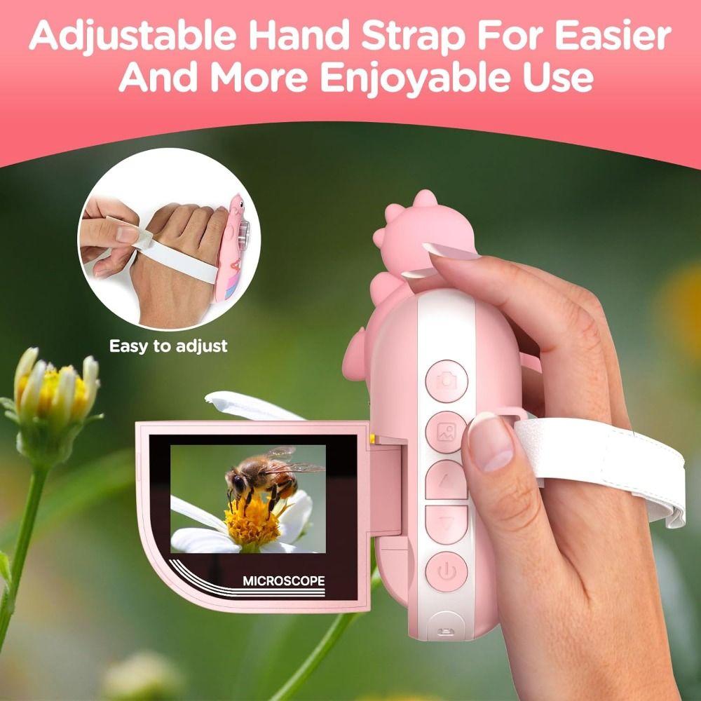 Taschenmikroskop 2 mit 8 einstellbaren LED-Leuchten