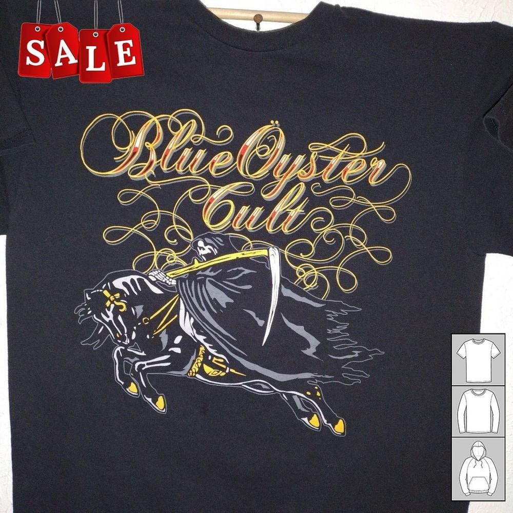 

New Blue Oyster Cult Reaper Gift For Fans Unisex All Size T-Shirt Unisex T-Shirt S