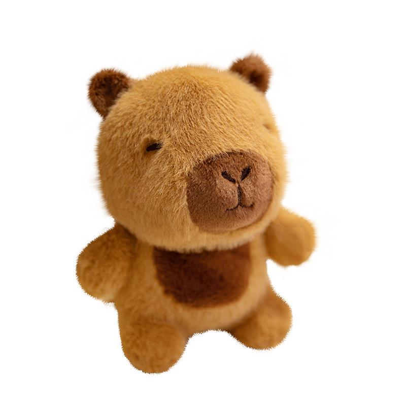Cartoon Cute Little Bear Chicken Elk Table with Doll Plush Toys Children's Day Birthday Gift Doll Rag Doll