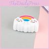 Rainbow Design Cloud Toddler Pull Back Car Toy For Parent Kid Bonding Activities