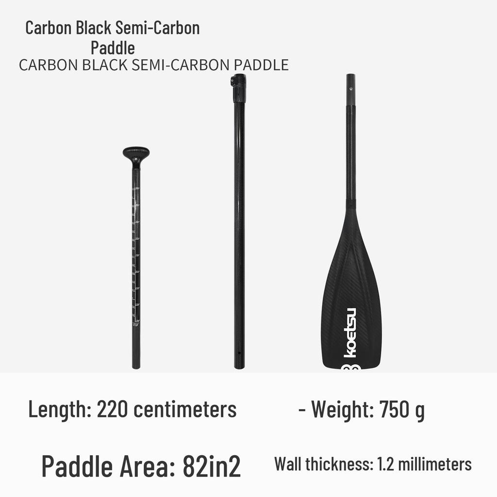 KOETSU Surf Paddleboard Dual-Use Aluminum Paddle: Single/Double Head Kayak & Paddleboard Paddle