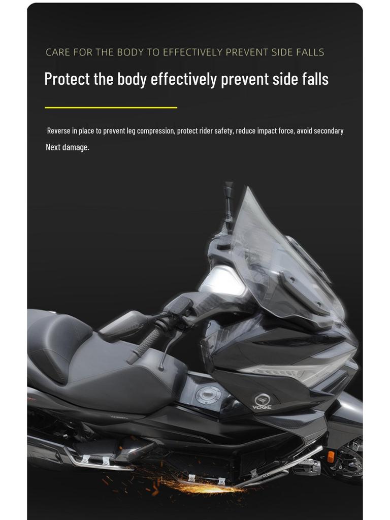 Aluminum Tail Rack Guard for Loncin Voge SR4Max350