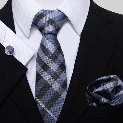 Dress Shirt, Business Tie, Wedding Tie, Men's Tie Three Piece Set
