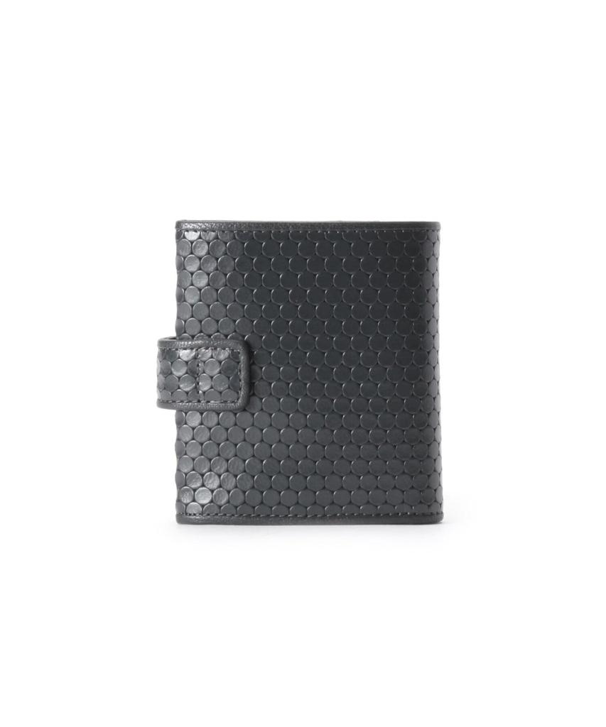 Hiroko Hayashi CARDINALE Slim Bifold Wallet 70941848 Women's Black (019) 00 (FREE)