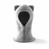 Woolen Knit Winter Balaclava Hat Solid Color Hooded Beanie  for 2-6 Y Boys and Girls