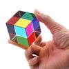 40mm scientific cube, CMY hexagonal crystal cube, 3D color cube, photography decorative item