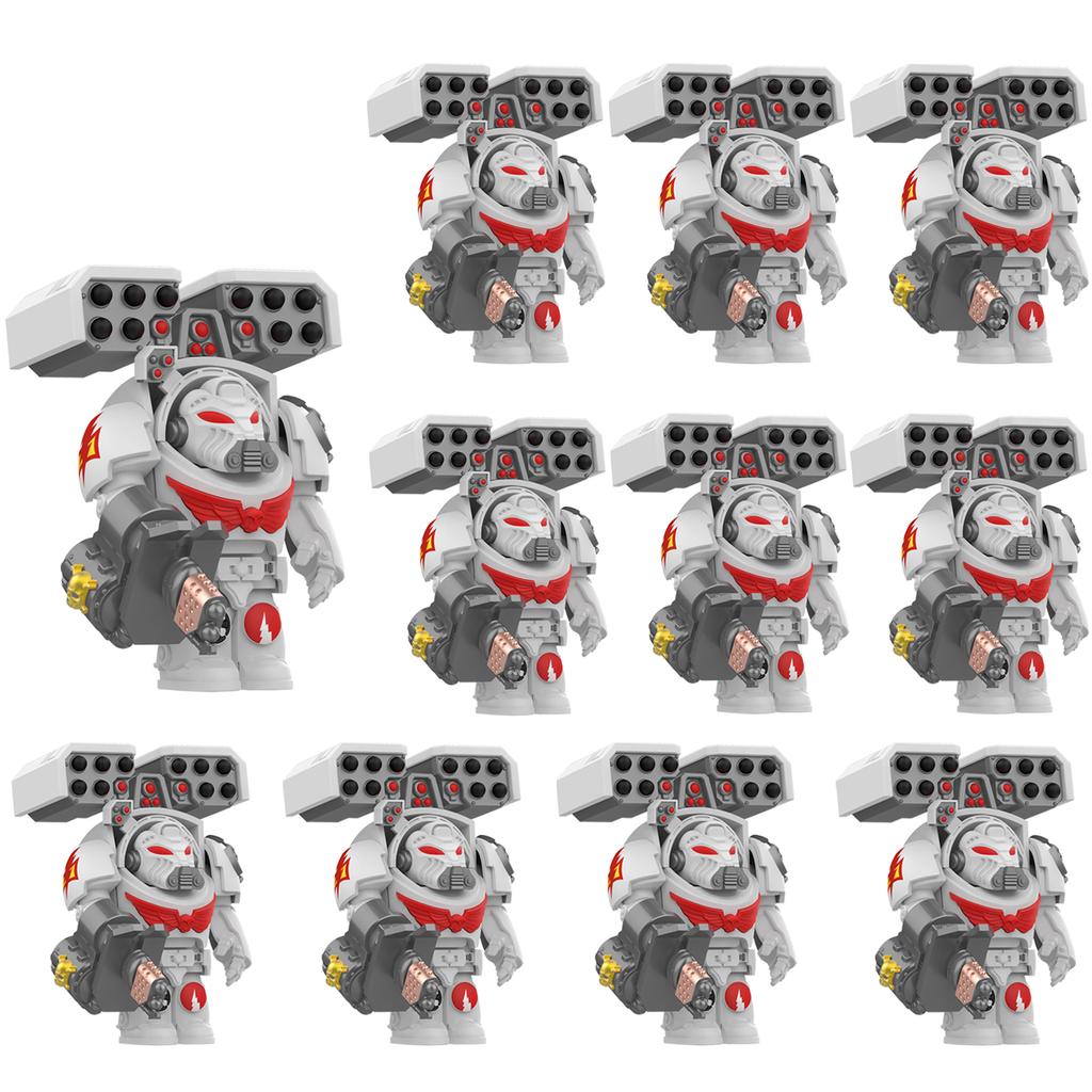 11 piezas NUEVO Caballeros Ángeles de la Guerra Ultramarines Templarios Soldados de Guerra Mini Figuras de Acción Modelo Juguetes para Niños Regalo