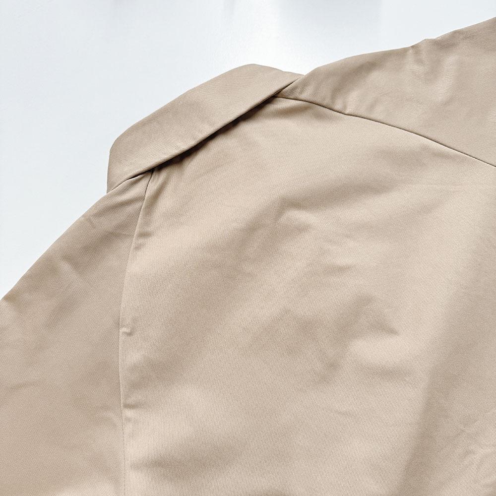 Autumn and Winter New French Style Workwear Trenchcoat Khaki Lapel Fashionable Loose Mid-length Coat Women's Clothing