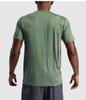 Men's Quick-Dry Ice Silk Running T-Shirt - Solid Color, Short Sleeve, Breathable, Loose Fit