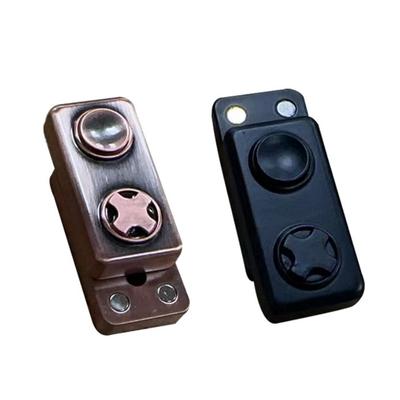 Magnetic Push Card Mechanical Slider Pushing Plate Haptic Coin Clicker Relieve Stress Relief Toy EDC Metal Fidget  Antistresse
