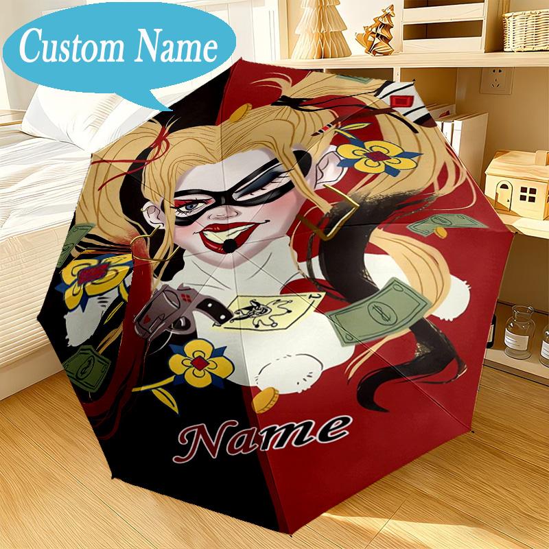 Custom Name Umbrella Quinn's Money Dance Umbrella 8-Frame for Travel, Camping, Casual Lightweight Portable, Essential for Family Gifts